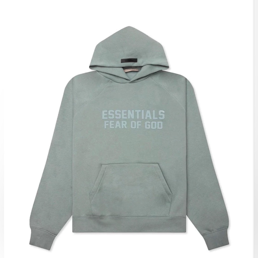 Essentials FOG hoodie teal